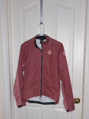Pactimo Pink Full Zip Cycling Jacket Large